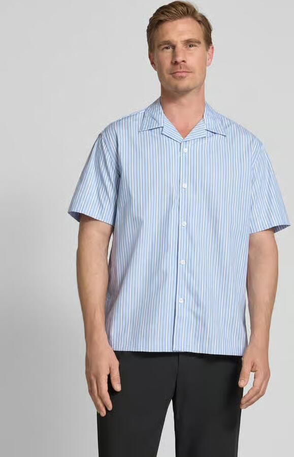Selected Overhemd Lange Mouw Rlxholger Stripe S S Shirt Light Blue Stripes - Foto 2