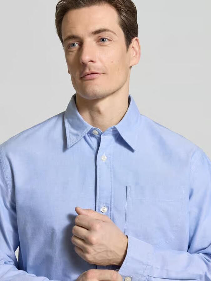 Selected Relaxed Fit vrijetijdsoverhemd van zuiver katoen model 'OXFORD SHIRT'