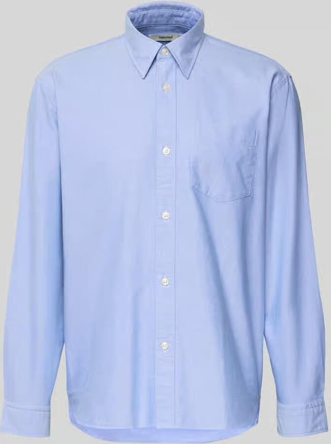 Selected Relaxed Fit vrijetijdsoverhemd van zuiver katoen model 'OXFORD SHIRT' - Foto 2