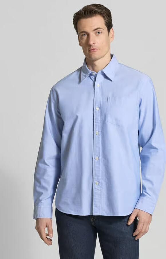 Selected Relaxed Fit vrijetijdsoverhemd van zuiver katoen model 'OXFORD SHIRT' - Foto 3