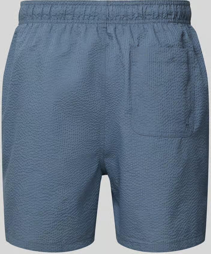 Selected Homme Relaxed fit zwembroek met structuurmotief model 'COOPER' - Foto 5
