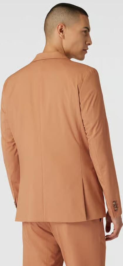 Selected Homme Slim fit 2-knoops colbert met reverskraag model 'LIAM' - Foto 2