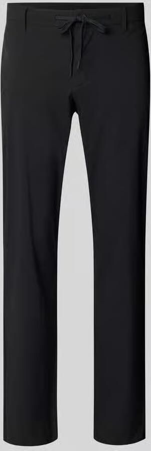 Selected Regular tapered fit chino met tunnelkoord model 'LERO' - Foto 6