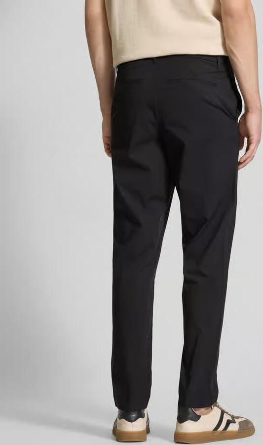 Selected Regular tapered fit chino met tunnelkoord model 'LERO' - Foto 3