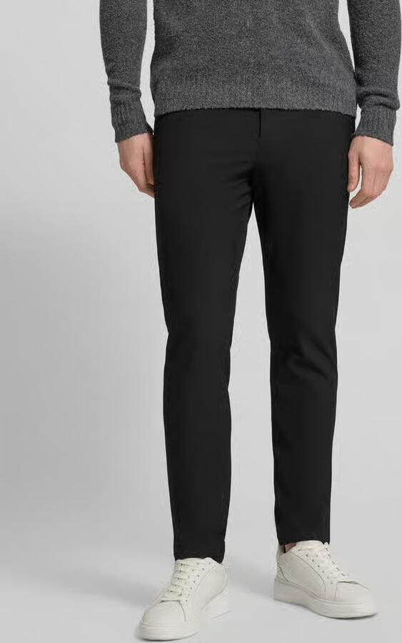 Selected slim fit chino met steekzakken model 'ROBERT' - Foto 3