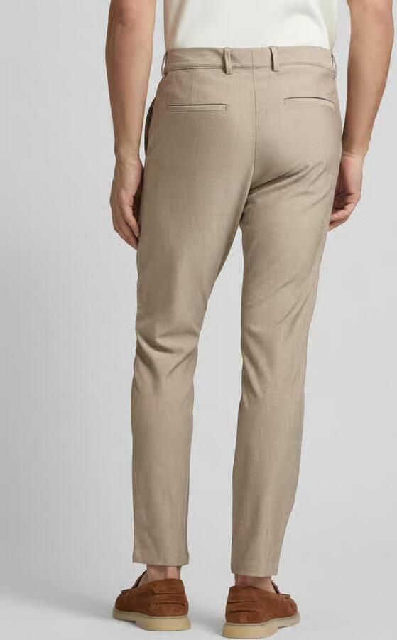 Selected slim fit chino met steekzakken model 'ROBERT' - Foto 4