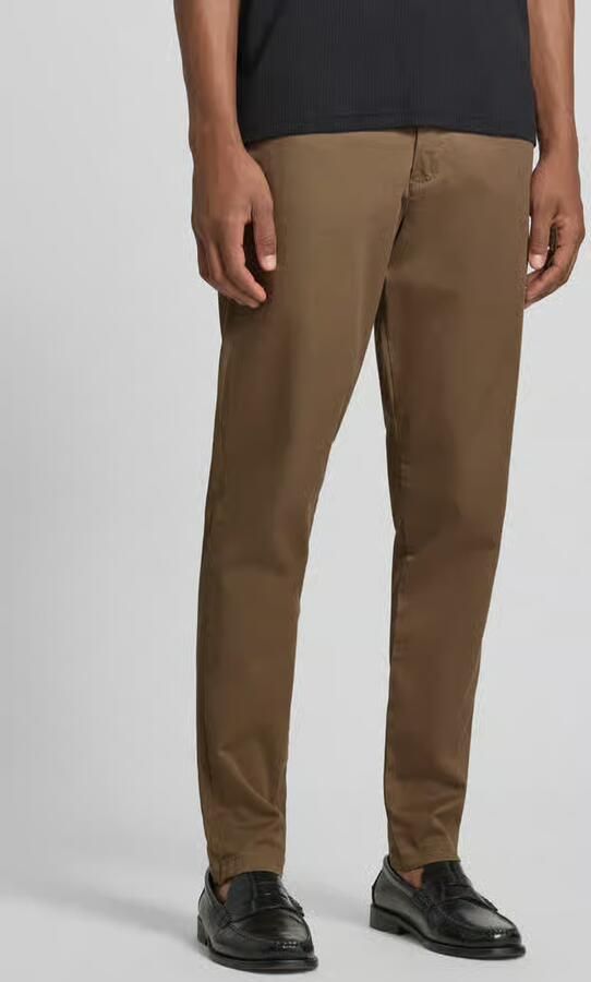 SELECTED MEN Heren Broeken Slh175-slim New Miles Flex Pant Noos Bruin - Foto 7
