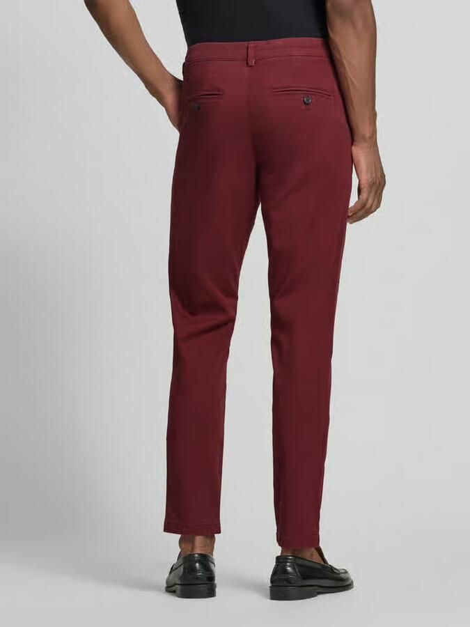 Selected slim fit chino van katoenmix model 'GABARDINE' - Foto 3