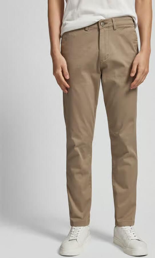 SELECTED MEN Heren Broeken Slh175-slim New Miles Flex Pant Noos Beige - Foto 15