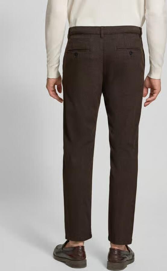 Selected Homme Slim fit chino van katoenmix model '175 BRUSHED' - Foto 3
