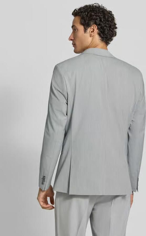 Selected Homme Slim fit 2-knoops colbert met klepzakken - Foto 8