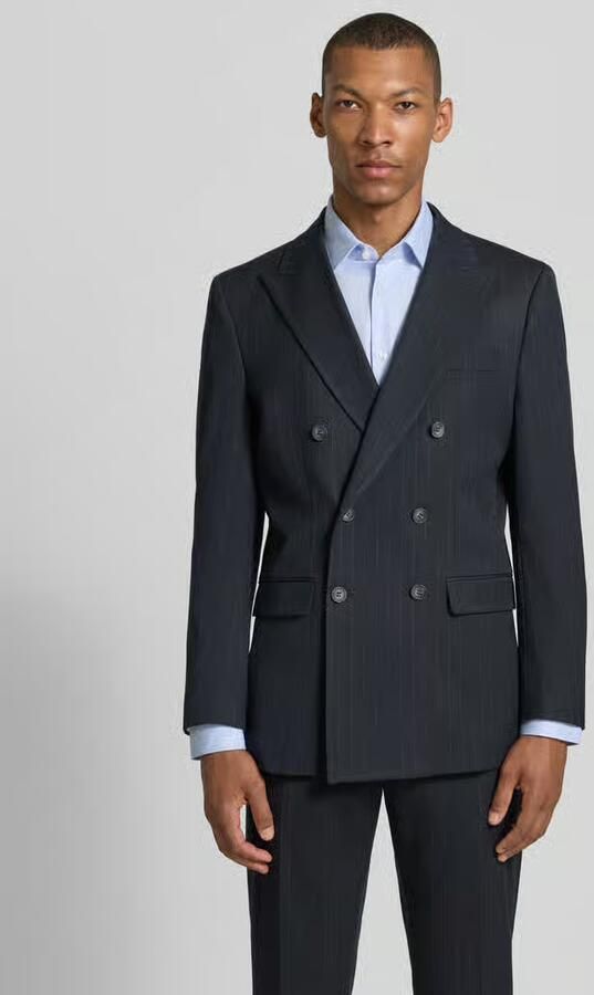 Selected Homme Slim fit colbert met viscose model 'PETER' - Foto 4