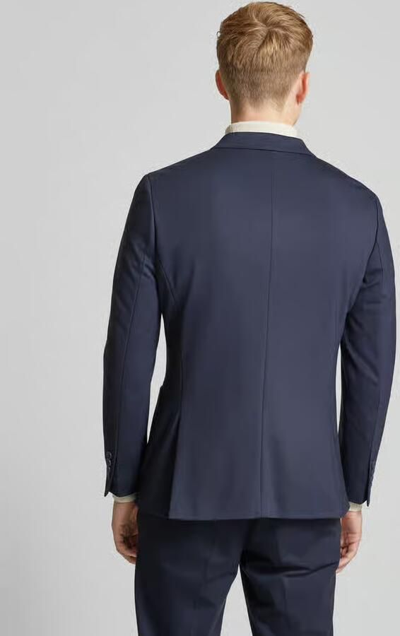 Selected Homme Slim fit 2-knoops colbert met reverskraag model 'DELON'