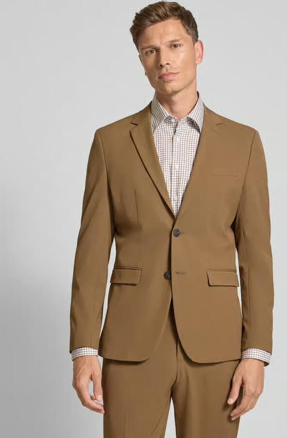 Selected Homme Slim fit colbert met viscose model 'LIAM' - Foto 2