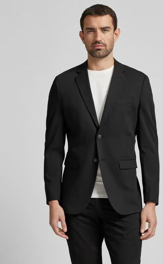 Selected Homme Slim fit colbert met viscose model 'LIAM' - Foto 14