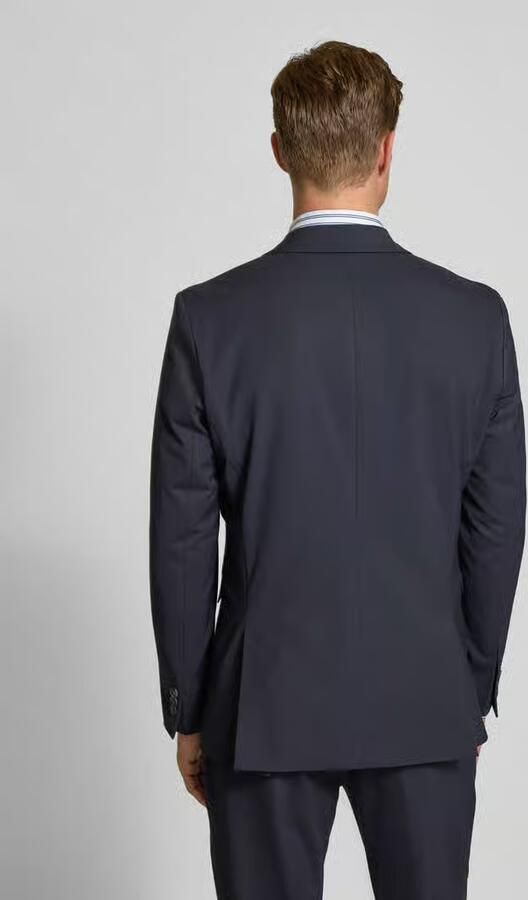Selected Homme Slim fit 2-knoops colbert met klepzakken - Foto 7