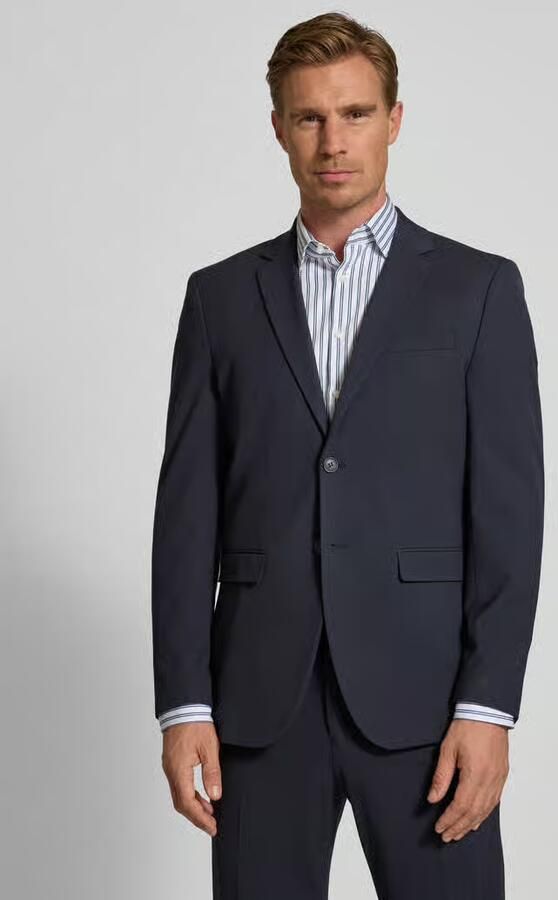 Selected Homme Slim fit 2-knoops colbert met klepzakken - Foto 11