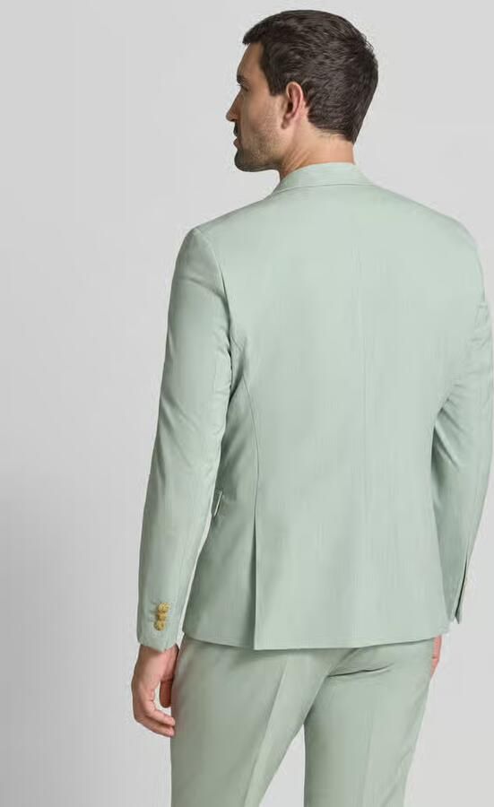 Selected Slim fit colbert met viscose model 'LIAM' - Foto 2