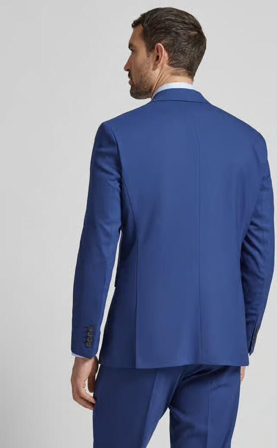 Selected Homme Blauw single-breasted jas voor mannen Blue Heren