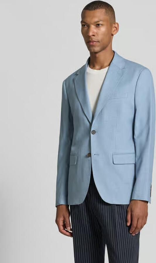Selected Homme slim fit colbert met wol model 'SLIM-MAX LANO' - Foto 3