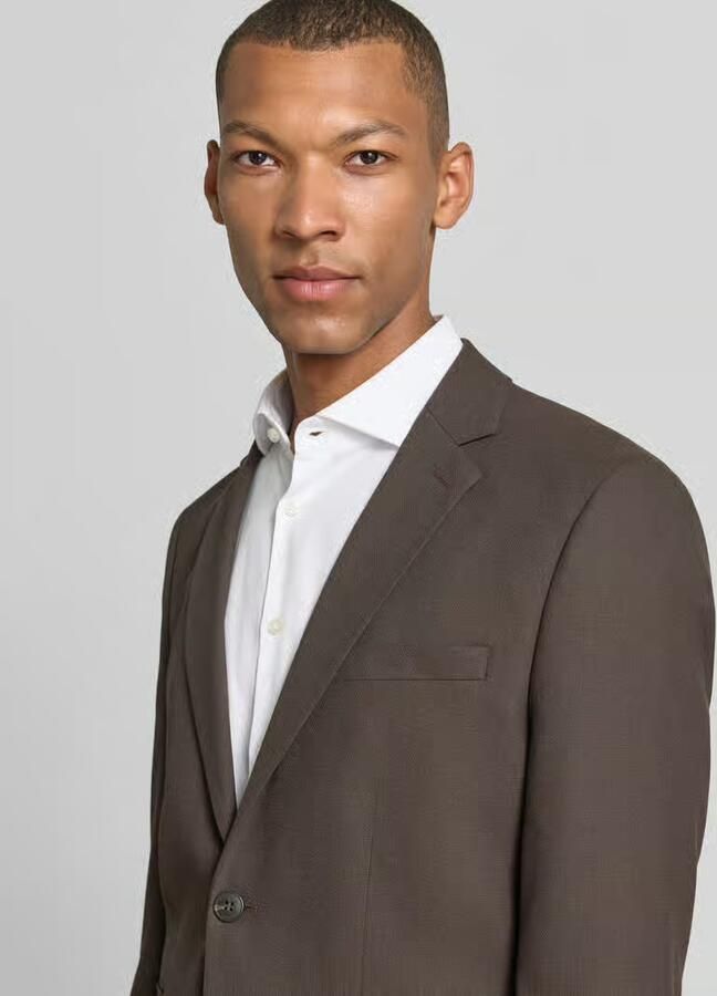 Selected Slim fit colbert met wol model 'SLIM-NEIL'
