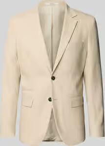 Selected Slim fit colbert met wol Model 'SLIM-NEIL'