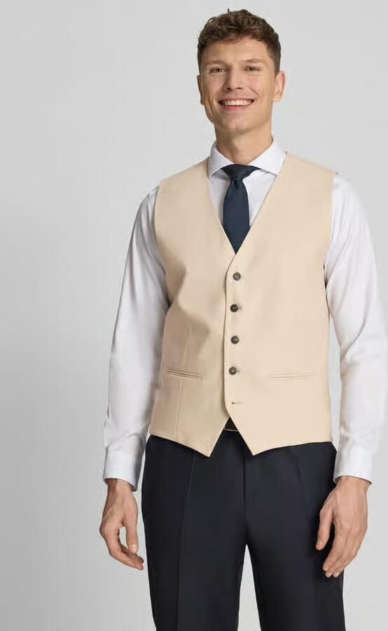 Selected Slim fit gilet met wol Model 'NEIL' - Foto 2