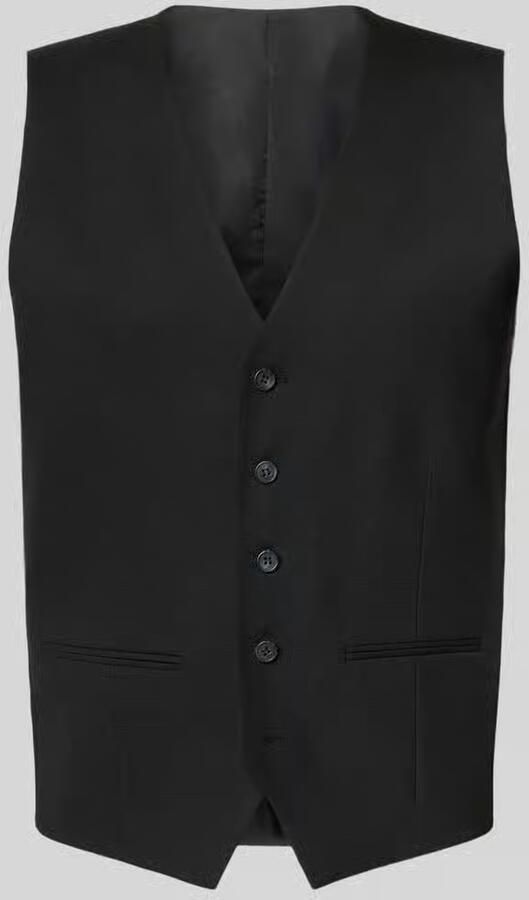 Selected Slim fit gilet van katoenmix
