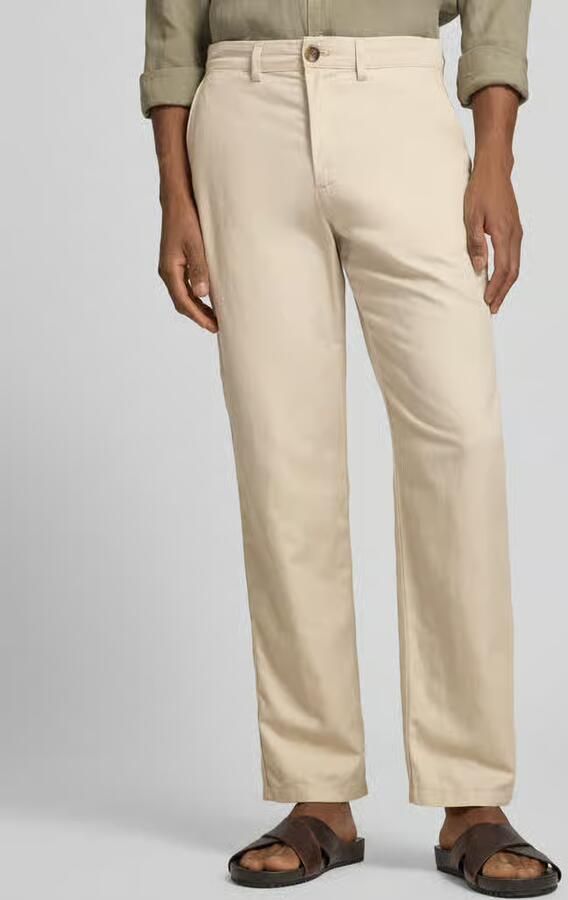 Selected slim fit linnenbroek van mix van katoen en linnen model 'MILES' - Foto 7