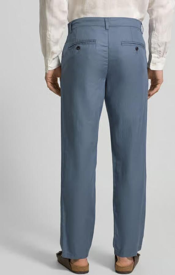 Selected Homme slim fit linnenbroek van mix van katoen en linnen model 'MILES' - Foto 5