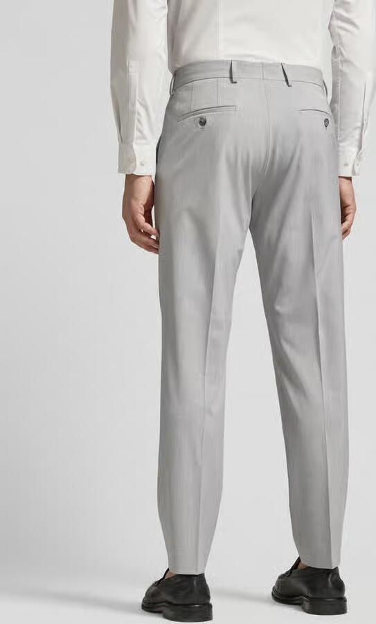 Selected Homme slim fit pantalon met knoop- en ritssluiting - Foto 2