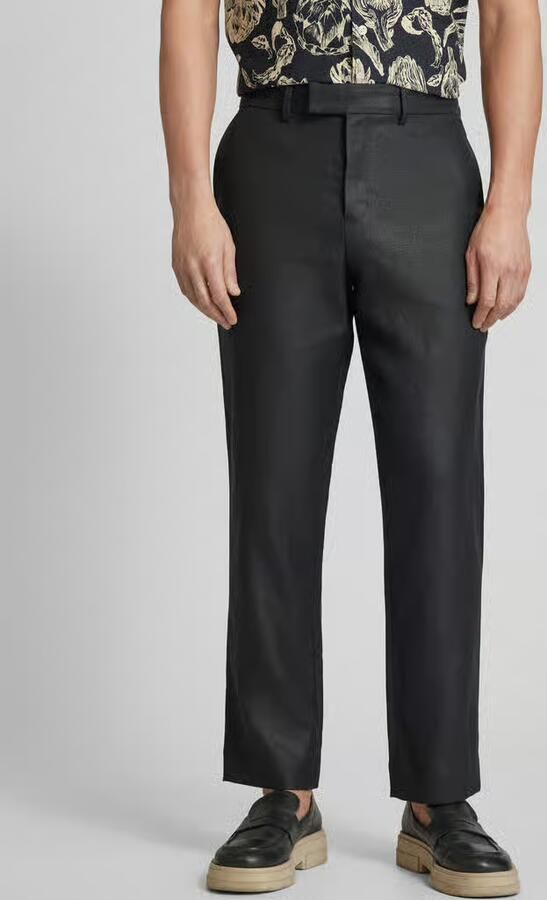 Selected Homme Slim fit pantalon met knoop- en ritssluiting model 'KONTOS' - Foto 3