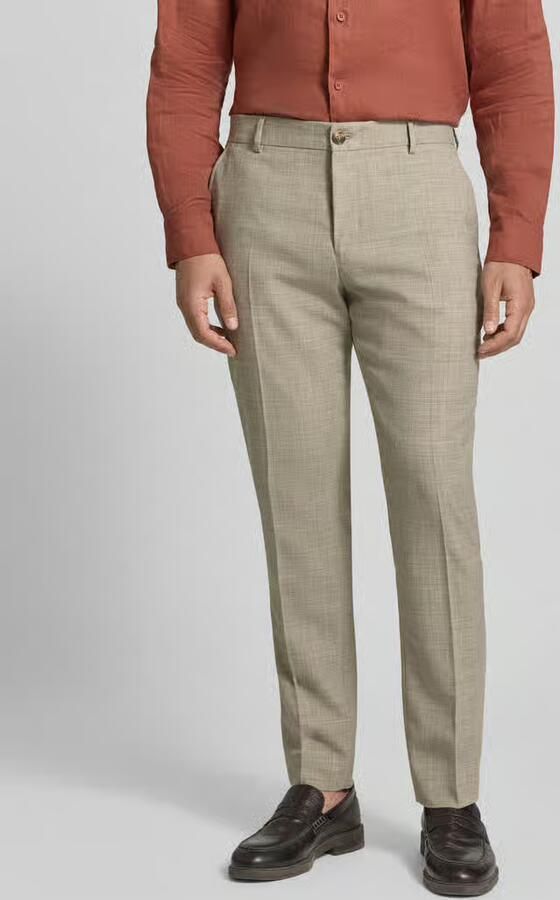 Selected Homme Slim fit pantalon met knoop- en ritssluiting model 'OASIS' - Foto 6