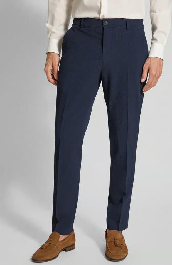 Selected Homme Slim fit pantalon met persplooien model 'JOSE' - Foto 2