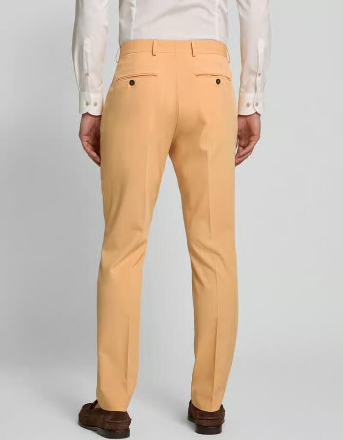 Selected Homme Slim fit pantalon met persplooien model 'LIAM'