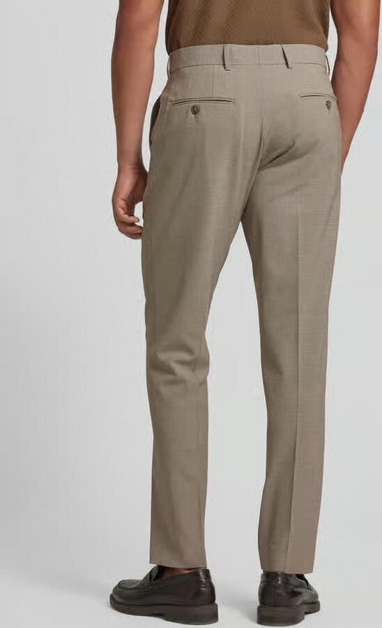 Selected Homme Slim fit pantalon met pied-de-poule-motief model 'LIAM'