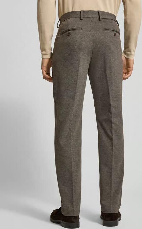 Selected Slim fit pantalon met viscose model 'AITOR'