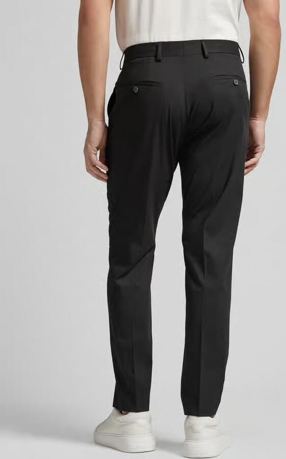 Selected Homme Slim fit pantalon met knoop- en ritssluiting - Foto 9