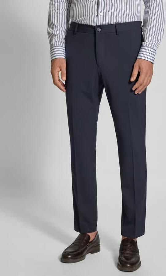 Selected Homme Slim fit pantalon met knoop- en ritssluiting - Foto 12