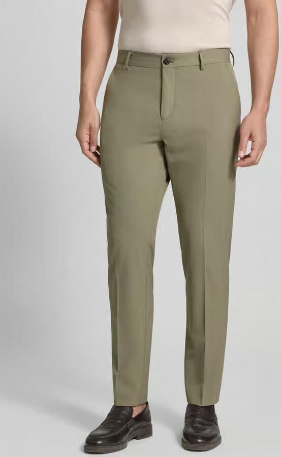 Selected Homme Pantalon met persplooien model 'LIAM' - Foto 3