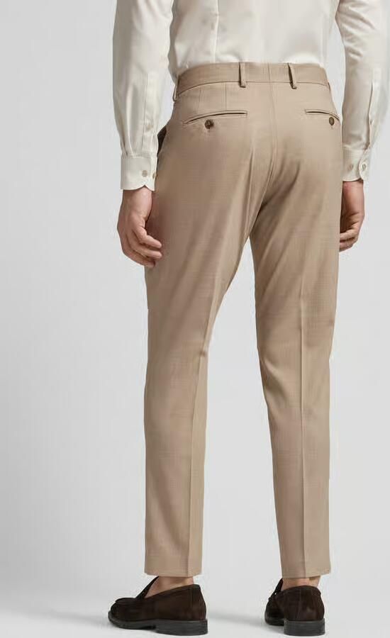 Selected Homme Slim fit pantalon met wol model 'NEIL' - Foto 5