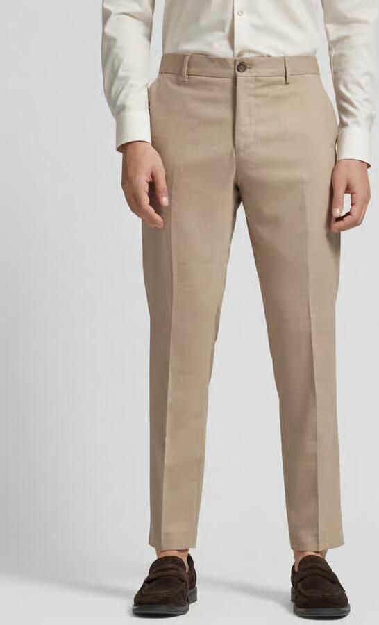 Selected Homme Slim fit pantalon met wol model 'NEIL' - Foto 6