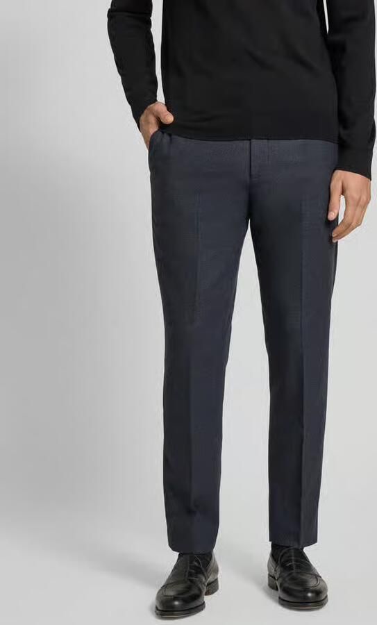 Selected Slim fit pantalon met wol model 'REED' - Foto 2