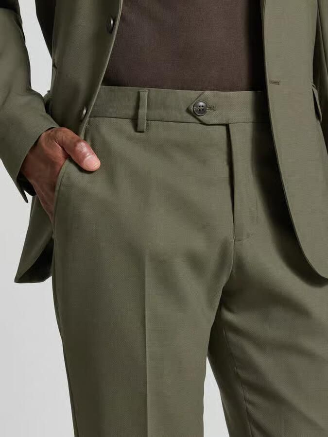 Selected Slim fit pantalon met wol Model 'SLIM-NEIL'