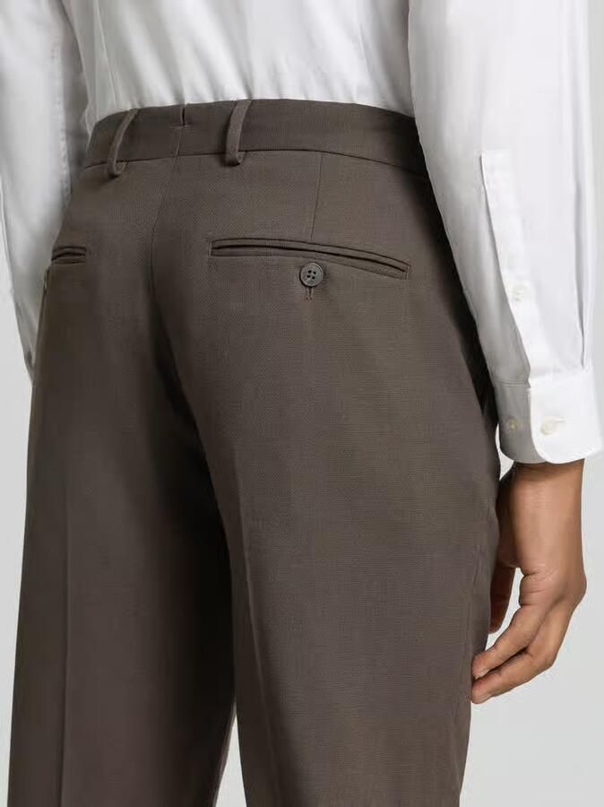 Selected Slim fit pantalon met wol Model 'SLIM-NEIL'