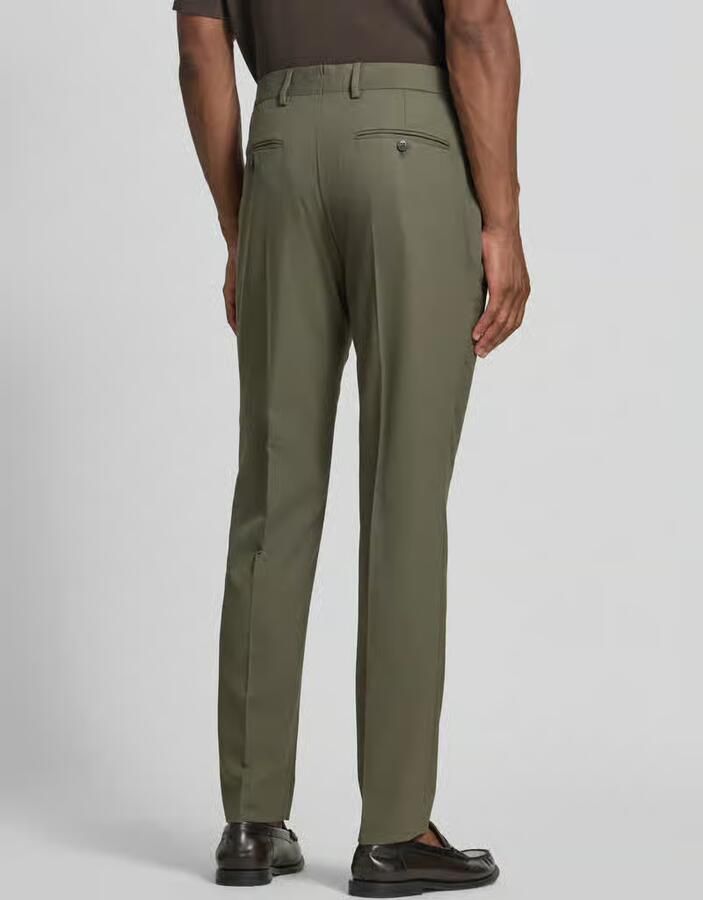 Selected Slim fit pantalon met wol Model 'SLIM-NEIL' - Foto 2