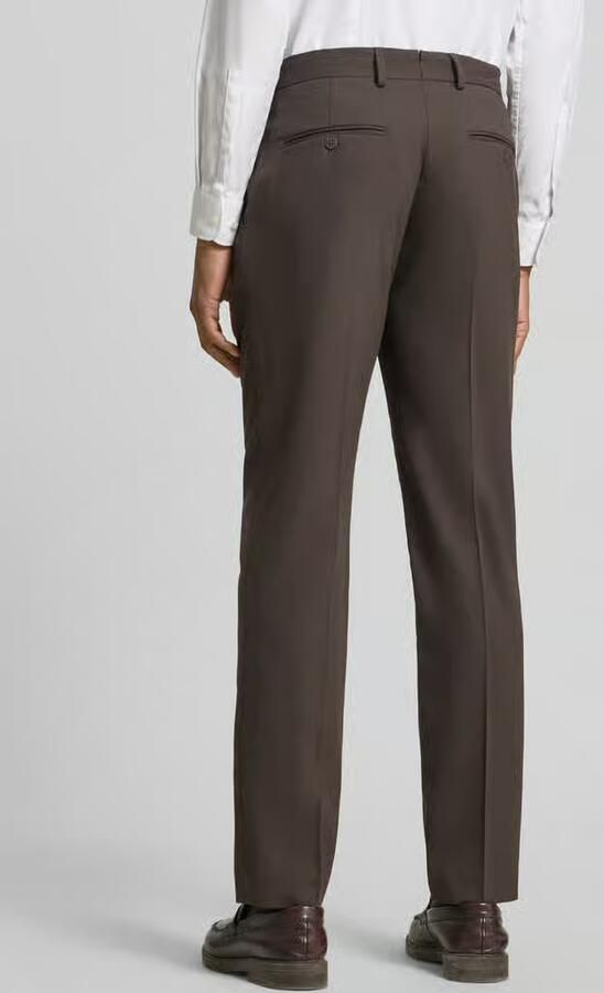 Selected Slim fit pantalon met wol Model 'SLIM-NEIL' - Foto 3