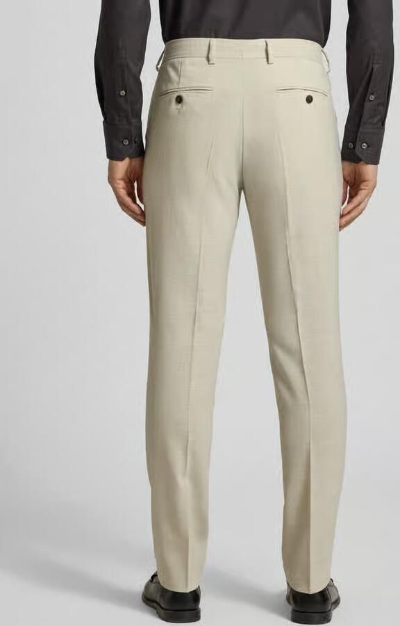 Selected slim fit pantalon met wol model 'SLIM-OASIS' - Foto 2