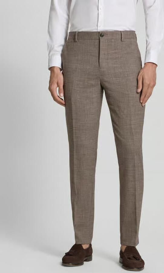 Selected slim fit pantalon met wol model 'SLIM-OASIS' - Foto 6