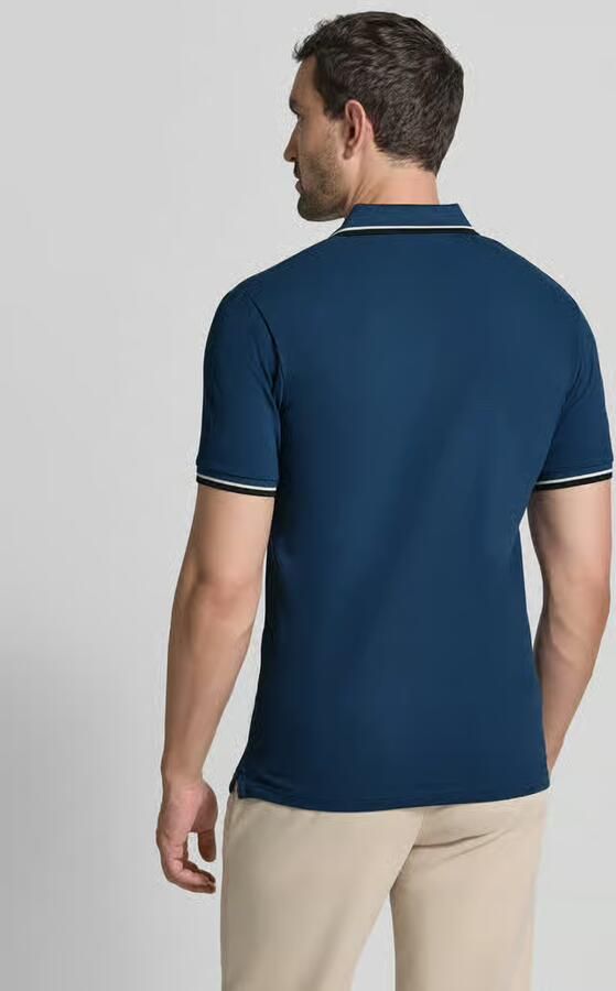 Selected slim fit poloshirt van katoenmix model 'ATLAS' - Foto 5